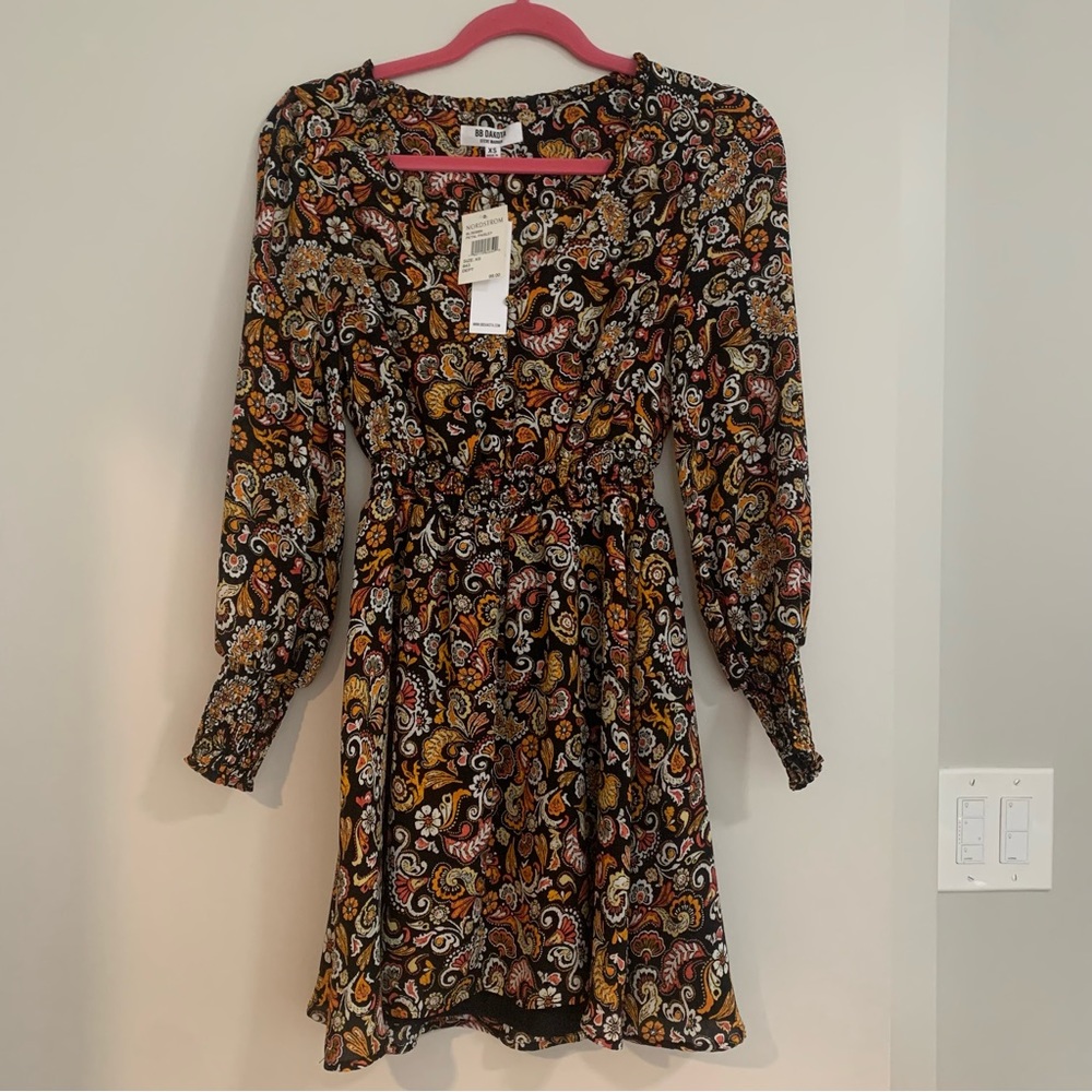 BB Dakota by Steve Madden Petal Paisley Dress